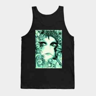 wood nymph   TEAL, ,,House of Harlequin Tank Top